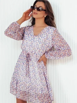 Sukienki>Dstreet Biała sukienka SIESTA EY2366