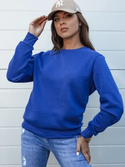 Bluzy Damskie>Dstreet Bluza damska FASHION II ciemnoniebieska BY1325