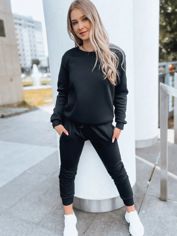 Bluzy Damskie>Dstreet Bluza damska FASHION II czarna BY0150