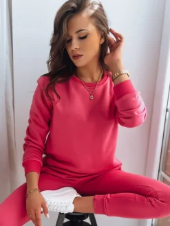 Bluzy Damskie>Dstreet Bluza damska FASHION II różowa BY0153z