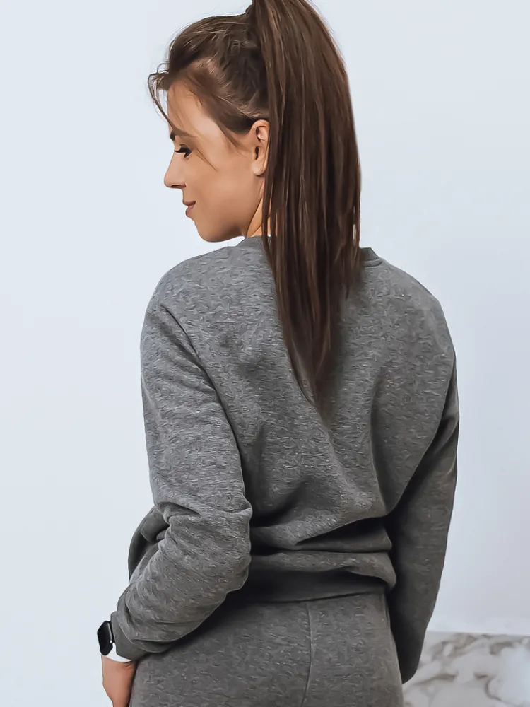 Bluzy Damskie>Dstreet Bluza damska ODESSA ciemnoszara BY0666z