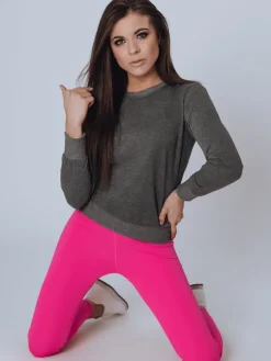 Bluzy Damskie>Dstreet Bluza damska ODESSA ciemnoszara BY0666