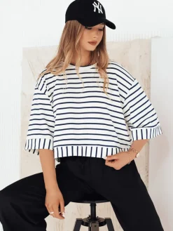 Bluzki Damskie>Dstreet Bluzka damska TAUSE biała RY2461