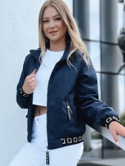 Kurtki Damskie>Dstreet Bomberka damska granatowa HERA TY3784