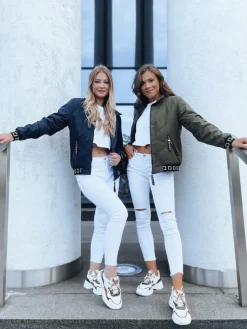 Kurtki Damskie>Dstreet Bomberka damska granatowa HERA TY3784