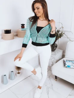 Kurtki Damskie>Dstreet Bomerka damska NANES niebieska TY2804