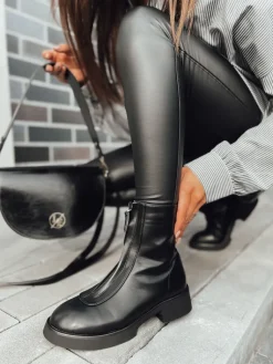 Botki>Dstreet Botki damskie CAMELLIA czarne ZY0376