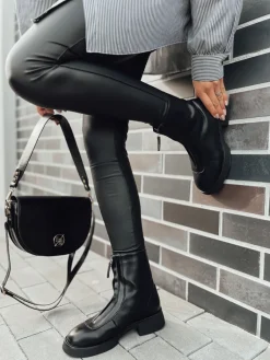 Botki>Dstreet Botki damskie CAMELLIA czarne ZY0376