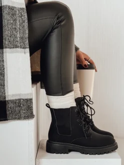 Botki>Dstreet Botki damskie GRIPWAY czarne ZY0581