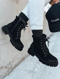 Botki>Dstreet Botki damskie JUPITER czarne ZY0399