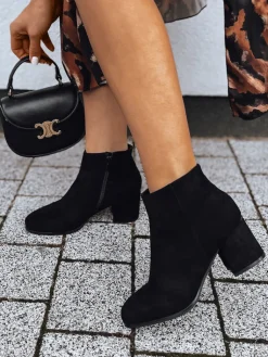 Botki>Dstreet Botki damskie LORNE czarne ZY0435