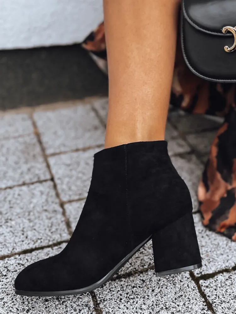 Botki>Dstreet Botki damskie LORNE czarne ZY0435