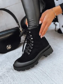 Botki>Dstreet Botki damskie LOVED czarne ZY0402