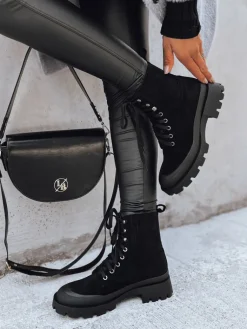 Botki>Dstreet Botki damskie LOVED czarne ZY0402