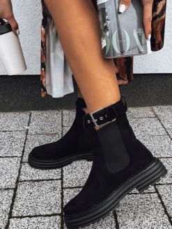 Botki>Dstreet Botki damskie MADDEN czarne ZY0410