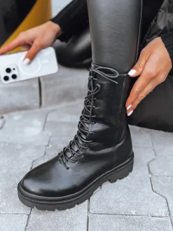 Botki>Dstreet Botki damskie REDBIS czarne ZY0429