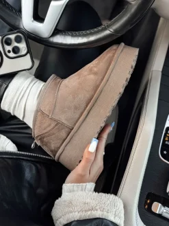 Botki>Dstreet Botki damskie SNOWTRED khaki ZY0567