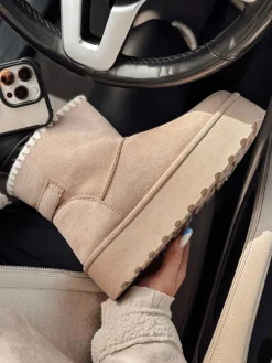 Botki>Dstreet Botki damskie SOFTWALK khaki ZY0562