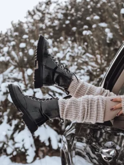 Botki>Dstreet Botki damskie TENTIS czarne ZY0442z