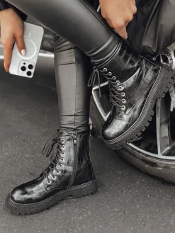 Botki>Dstreet Botki damskie TENTIS czarne ZY0442