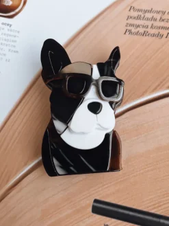 Broszki>Dstreet Broszka DOG BROOCH HY0039