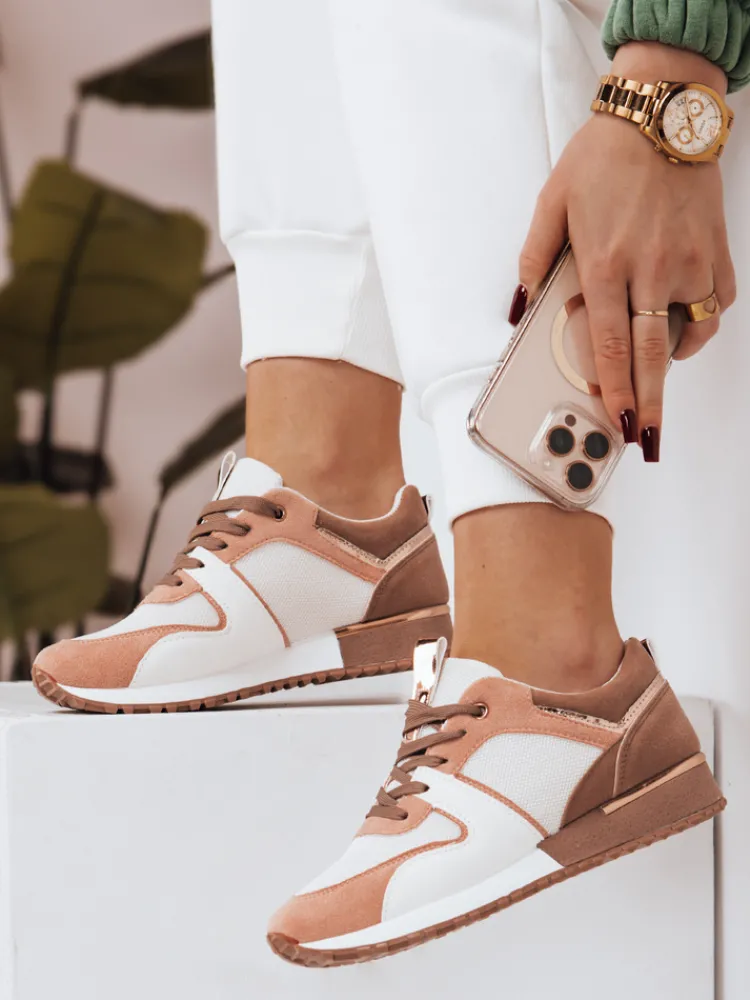 Buty Sportowe|Sneakersy>Dstreet Buty damskie CELION różowe ZY0046