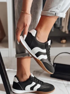 Buty Sportowe|Sneakersy>Dstreet Buty damskie czarny ZY0780