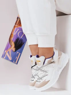 Buty Sportowe|Sneakersy>Dstreet Buty damskie LESI białe ZY0117