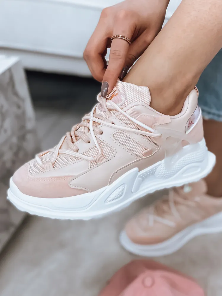 Buty Sportowe|Sneakersy>Dstreet Buty damskie LESI rózowe ZY0113