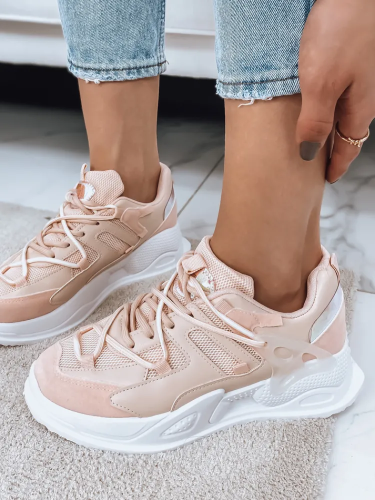 Buty Sportowe|Sneakersy>Dstreet Buty damskie LESI rózowe ZY0113