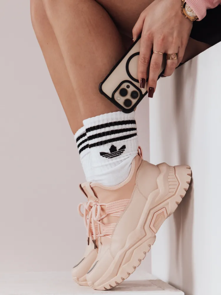 Buty Skarpetkowe|Buty Sportowe>Dstreet Buty damskie TONIS różowe ZY0124