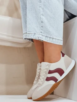 Buty Sportowe|Sneakersy>Dstreet Buty damskie winny ZY0779