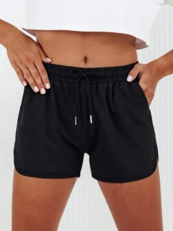 Spodenki Damskie>Dstreet Dresowe krótkie spodenki damskie GO SPORT czarne SY0414