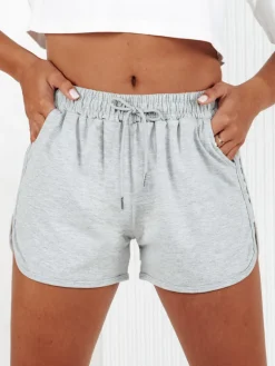 Spodenki Damskie>Dstreet Dresowe spodenki damskie GO SPORT jasnoszare SY0322