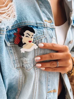 Broszki>Dstreet Efektowna broszka MERINS HY0037