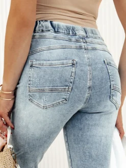 Jeansy Damskie>Dstreet Jeansy damskie CAPRI STYLE niebieskie UY2120