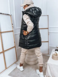 Kamizelki Damskie>Dstreet Kamizelka damska ARAS czarna TY2850