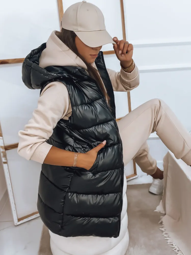 Kamizelki Damskie>Dstreet Kamizelka damska ARAS czarna TY2850