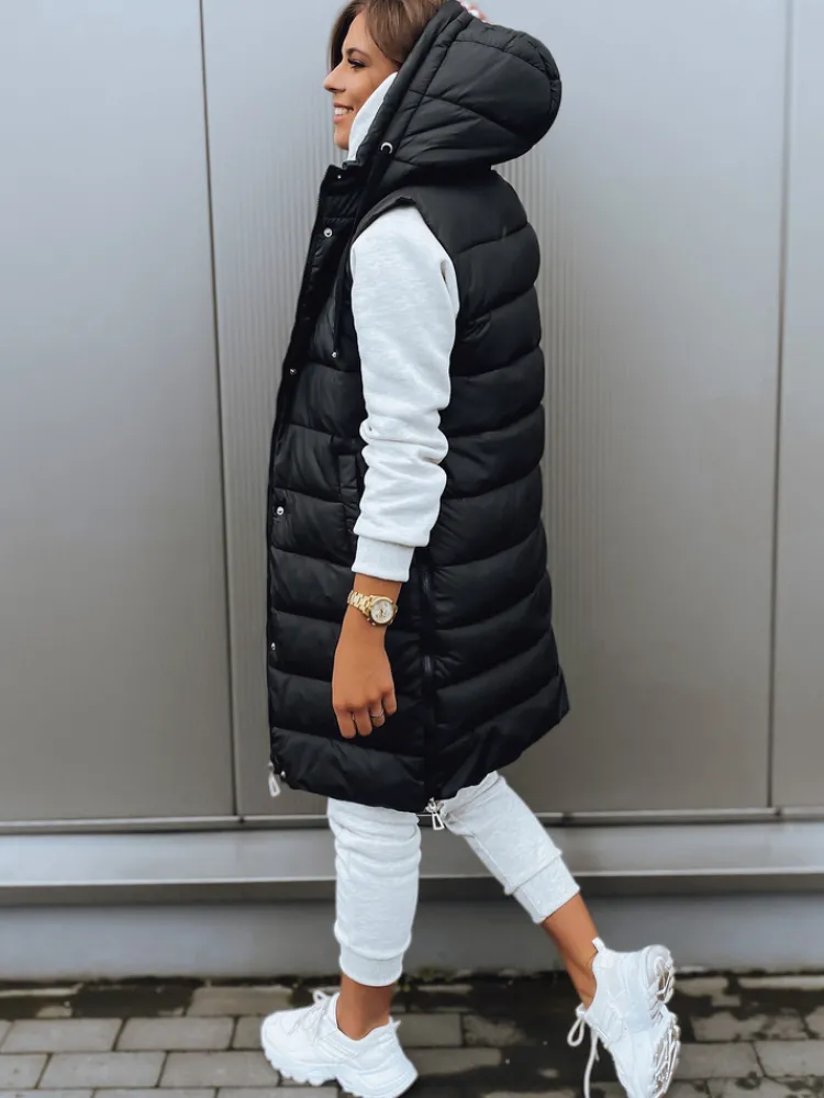 Kamizelki Damskie>Dstreet Kamizelka damska KERIN czarna TY2916