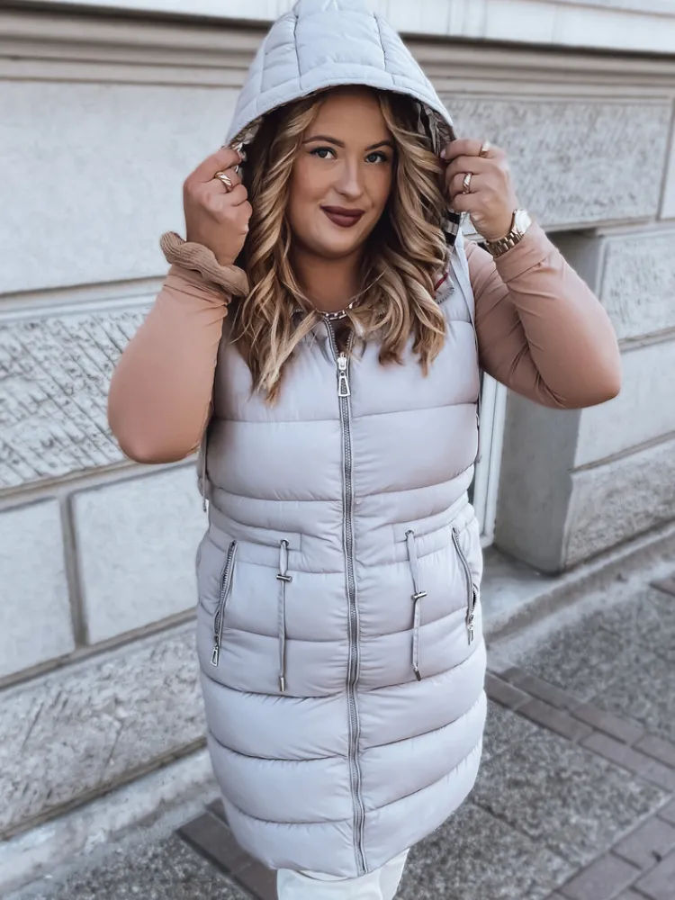 Kamizelki Damskie>Dstreet Kamizelka damska KERIS fioletowa TY2924