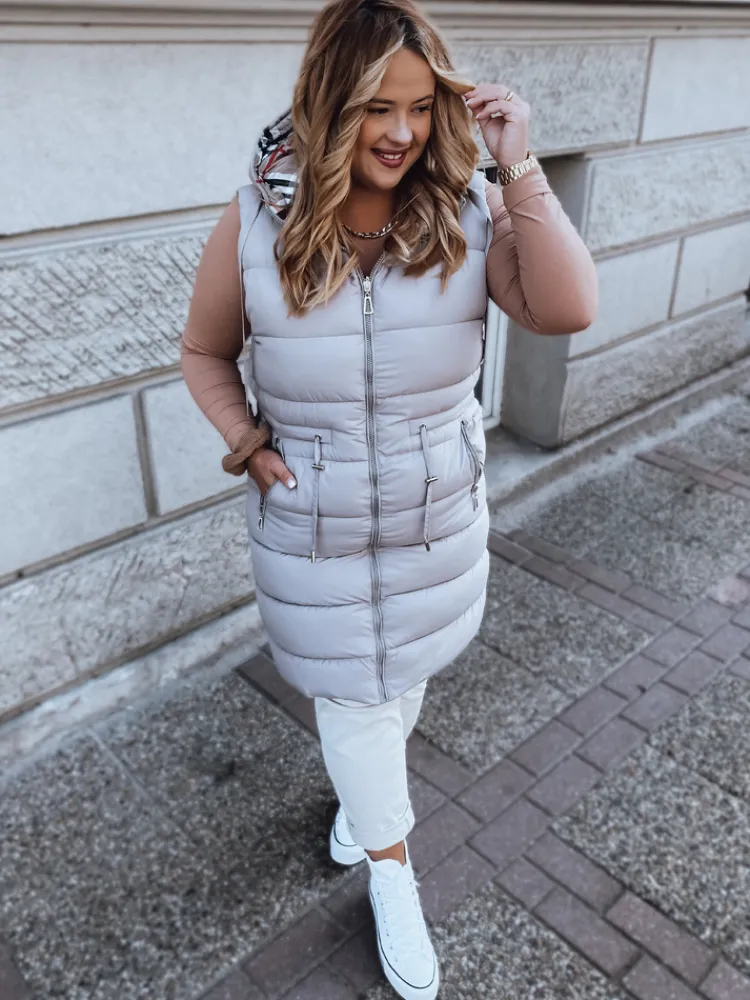 Kamizelki Damskie>Dstreet Kamizelka damska KERIS fioletowa TY2924