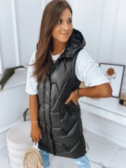 Kamizelki Damskie>Dstreet Kamizelka damska LARIS czarna TY2832