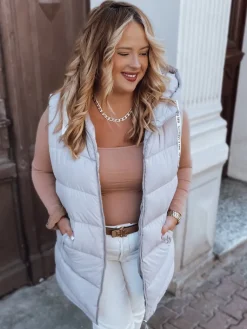 Kamizelki Damskie>Dstreet Kamizelka damska MIRELLI fioletowa TY2923