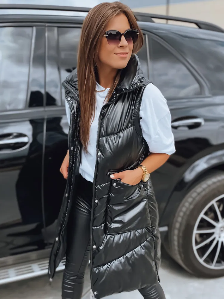 Kamizelki Damskie>Dstreet Kamizelka damska pikowana MARIEL czarna TY3017