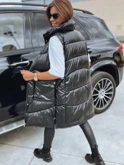 Kamizelki Damskie>Dstreet Kamizelka damska pikowana MARIEL czarna TY3017