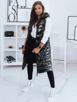 Kamizelki Damskie>Dstreet Kamizelka pikowana damska GANTINI czarna TY2014