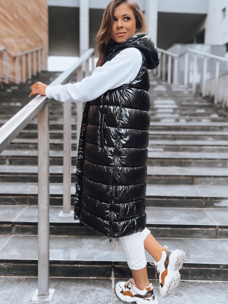 Kamizelki Damskie>Dstreet Kamizelka pikowana damska GANTINI czarna TY3739