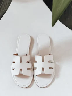 Klapki>Dstreet Klapki damskie białe ZY0931