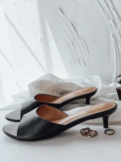 Klapki>Dstreet Klapki damskie DORIMI czarne ZY0973