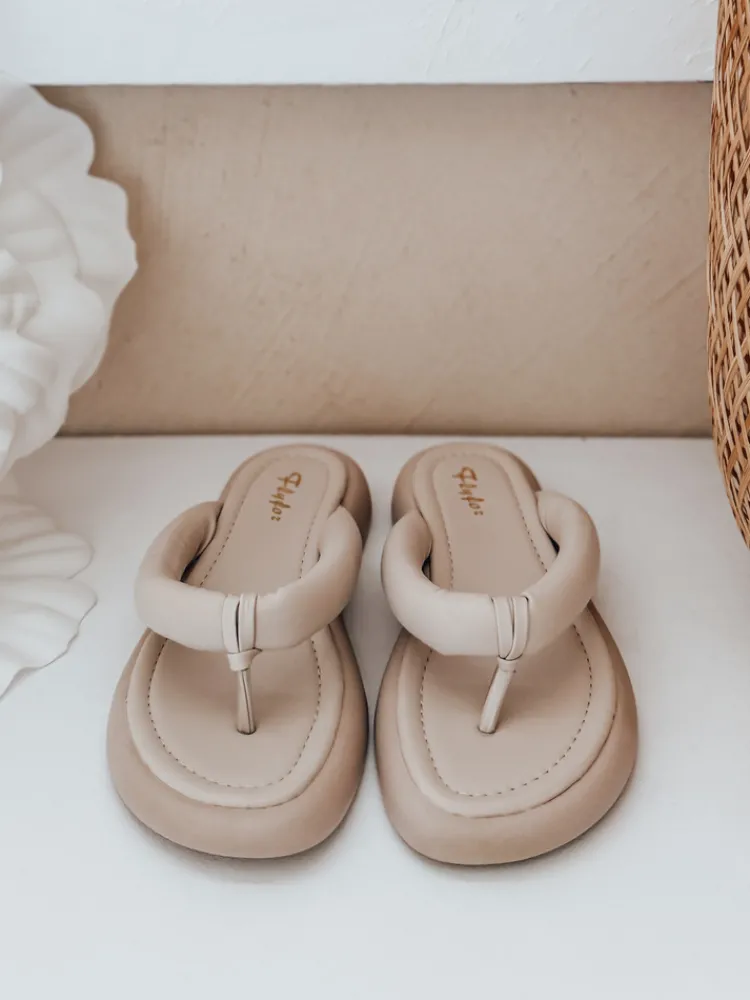 Klapki>Dstreet Klapki damskie EASYDAY beżowe ZY0992